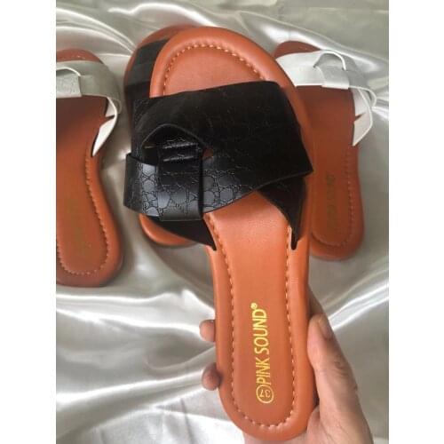 New Sexy Cross woven Flat heel Shoes Women Slippers blue Braided open toe Slides Slip on Ladies Shoes Summer Designer Slipers