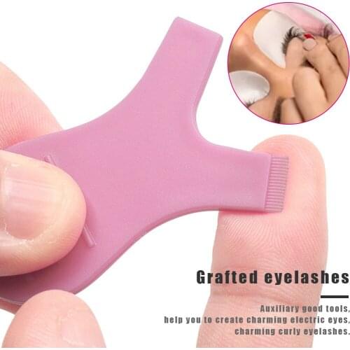10pcs/Set Eyelash Brushes Plastic Eyelash Lifting Perm Comb Y Shape Portable Eye Lash Extension Graft Brush Tool Accessories