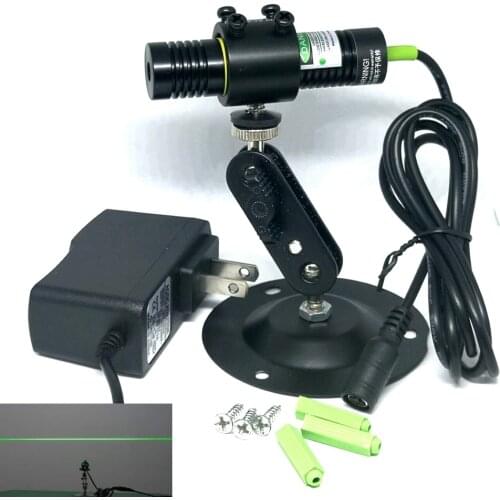 1875 532nm 30mW Green Line Generator Laser Module for Alignment DC3-5V