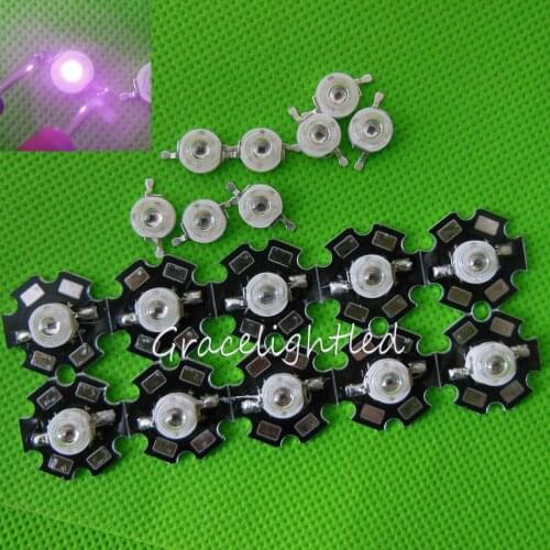 3W Infrared IR High Power Led Light Bead Chip 3 Watt 850nm with/ no pcb New 10 50 100PCS
