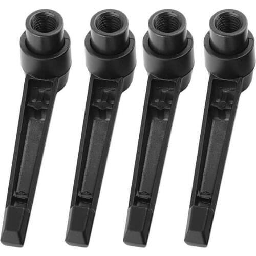 4PCS Metal Machine Knobs Adjustable Fixing Handle Female Thread Kitchen Cabinet Handles Clamp Handle