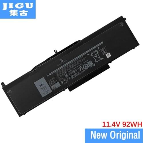 JIGU 11.4V 92WH Battery For Dell NY5PG VG93N WFWKK For Latitude 5580 5591 15 3520 3520 3530