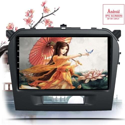 9'' Android 2din Car Radio 6G+128G For SUZUKI GRAND VITARA 2016-20 GPS Navigation Stereo Audio Video Multimedia DVD Player WIFI