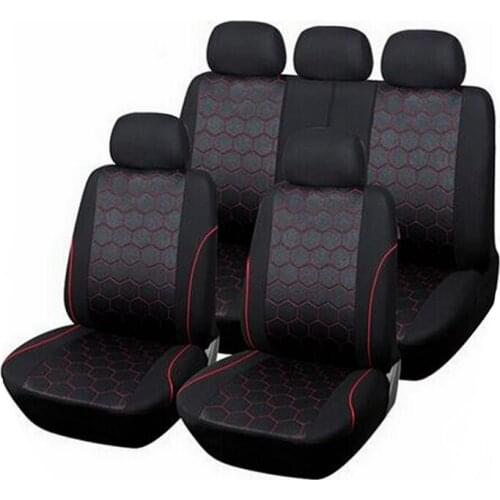 Car Seat Cover Sports fashion styling Accessories Red For TOYOTA RAV4 Highlander PRADO Corolla Vios Yaris Prius Camry Crown Reiz