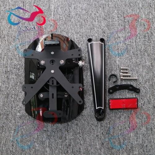 Motorcycle Splash Guard Rear Fender Bracket Mudguard License Plate For BMW R NINE T R Ninet R 9 T 2014-2018 14 15 16 17 18