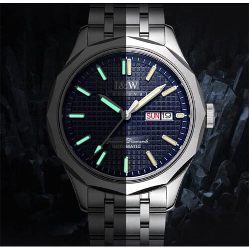 CARNIVAL Brand Fashion Business Watch Man Luxury Waterproof Luminous Calendar Diving Automatic Wristwatch 2021 Relogio Masculino
