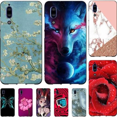 For Sharp Aquos S2 Case Silicone Cute Cat Cartoon Clear Back Cases For Sharp Aquos S2 Cover TPU Animal Girls For Sharp Aquos S 2