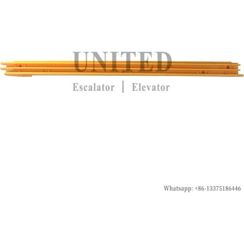 Escalator Yellow Plastic Demarcation LDTJ-B-14 L403mm W24.5mm Left