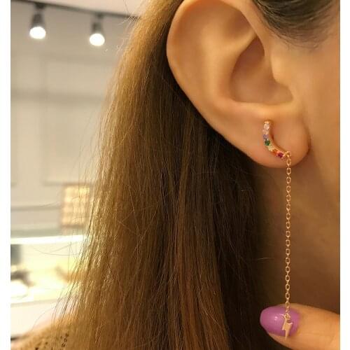 STELA FASHION ZİNCİR EARRINGS