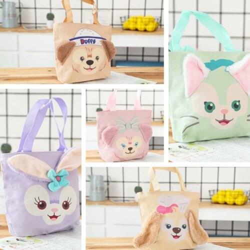 Cartoon Japan Duffy Bear Stellalou ShellieMay Cookie Dog Handbag Duffy Bear Shoulder Bags Woman Lunch Bag for Children Bags