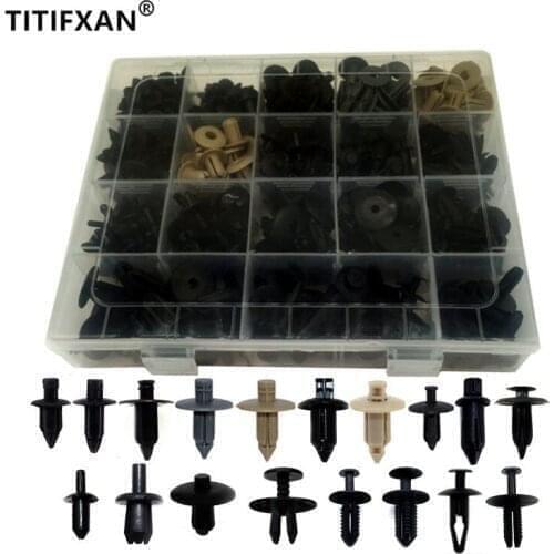 Whole Vehicle Refurbishment Refit Repair Box Set Car Beige Gray Black Plug-in Rivets 9mm 6mm 5mm 7mm 8mm Hole Fasteners Clips