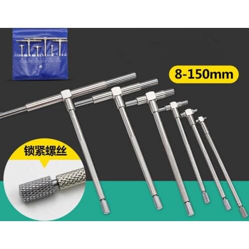 8-150mm (5/16 "-6") Telescoping Gauge set, 6pcs / set, internal gauge, Hole Gauges for Quick inside measurements of holes