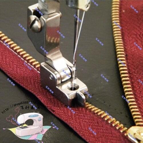 Invisible Zipper Presser Foot,S518NS,Industrial Lockstitch Sewing Machine Parts,Pure Steel,For Jack,Juki,Yamato,GEMSY