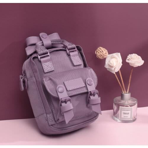 New lovely Women Mini Backpack Waterproof Small Bagpack Cute Backpacks Ladies Shoulder Crossbody Bag Female Mini Bolsa