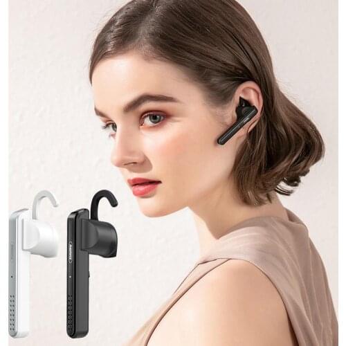 Remax RB-T35 Bluetooth Headset Car Business Hands-free Call Wireless Earphone Sweatproof Noise Reduction Built-in Mic