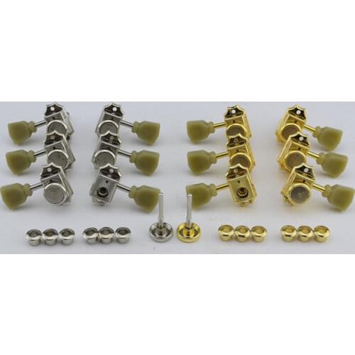 【Made in Taiwan】1 Set GF Vintage Deluxe Kluson Style Locking Guitar Machine Heads Tuners