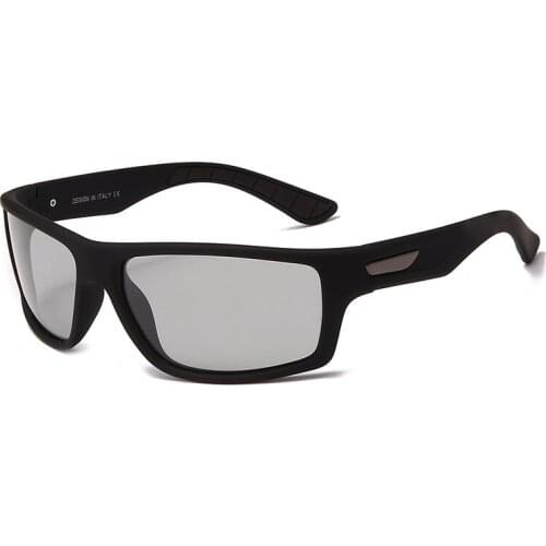 Fashion Polarized Photochromic Chameleonsquare Sunglasses Square Men Women Sun Glases UV400 Polaroid Sunglasses for Women Men