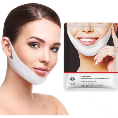 5pcs Perfect V Lifting Premium Mask V-Shape Facial Line Remover Wrinkle Double Chin Reduce Lift Bandage Skin Care Tools