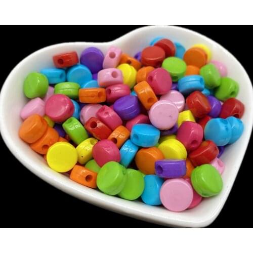 50 pcs 8x4mm Arcylic Beads for Jewelry Making DIY Bracelet Necklaces Pendants Accessories