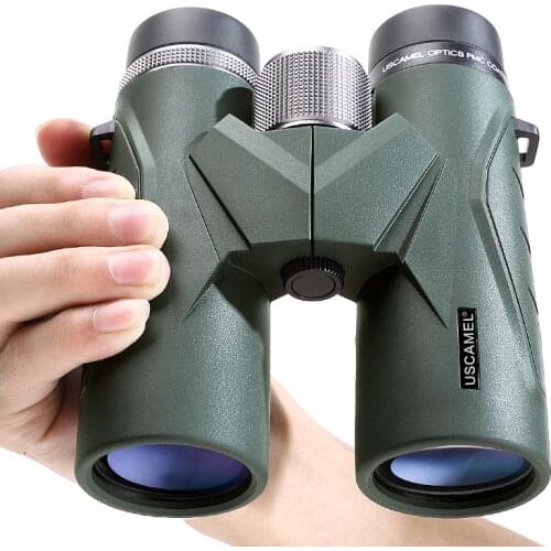 8x42 10X42 Waterproof USCAMEL Optical Military HD Outdoor Binoculars Binocular Bird Mirror Low Light Level Night Vision Telescop