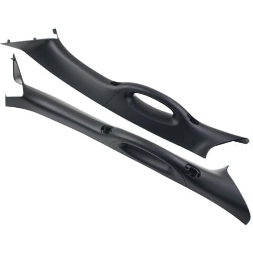 AP03 2PCS Front Left + Right Black Winshield Pillar Trim for Ford F-150 2004-2008 4L3Z1503599AAA ,4L3Z1503598AAA