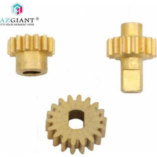 AZGIANT 3pcs copper extend Screen Gears Repair Kit for Audi A8 S8 MMI Mechanism 4E0857273D Fit 2003-2010