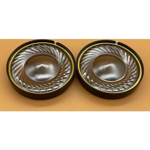 40MM Titanium Diaphragm Headphones Speaker Unit Low Frequency HIFI Drivers Full Range Speaker 32 Ohm 2 pcs