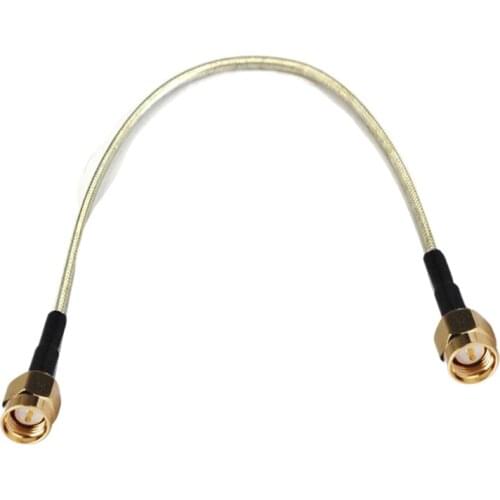 10pcs SMA Male to SMA Male RG402 0.141" RF Semi-rigid Coax Coaxial Connector Cable 50ohm 10/15/20/30/50cm