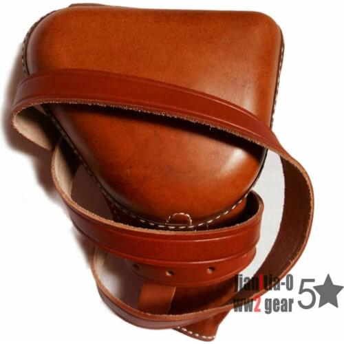 WWII IMPERIAL JAPANESE ARMY NAMBU TYPE 14 LEATHER HOLSTER MILITARY WW2