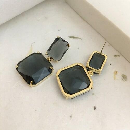 Серьги с камнями Monlansher China At AliExpress