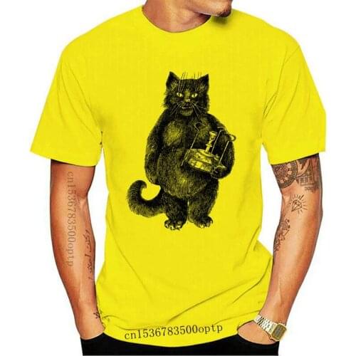 New Behemoth the Cat T shirt behemoth the master and margarita hippopotamus cat novel mikhail bulgakov russian russia literature