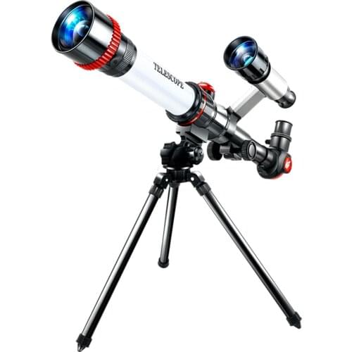 New ChildrenS Science Experiment Simulation Astronomical Telescope Stargazing High Magnification Checklist Tube For Outdoor