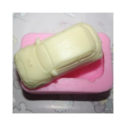 New Car Shape Soft Silicone Cake Mold 3.07*2.04*1.53inch