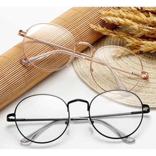Metal Finished Myopia Glasses For Women Men Shortsighted Spectacles Prescription Eyeglasses Nearsighted Eyewear -1.0 To -4.0