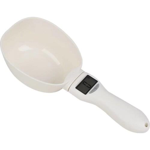 10PCS Portable Pet Dog Supplies Food Scale Cup Food Measuring Spoon Weighing Feeding Scale Scpoon