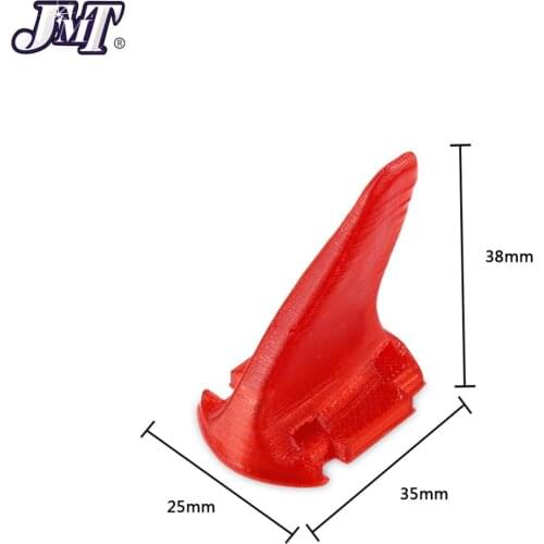 3D Print TPU Landing Gear Top Board Mount Shark Fin Taking Off Bracket Holder for FPV RC Racing Drone Spare Parts