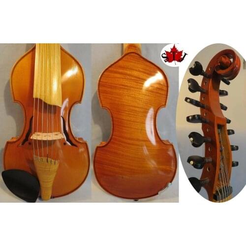 Hand made SONG Brand maestro 7×7 strings 14" Viola d'Amore 4/4 violin #12949S