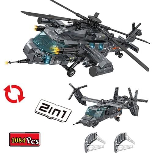 WW2 Military Series 2-in-1 Fighter Pilot Parachute MOC Accessories Building Blocks Bricks Toys Gifts