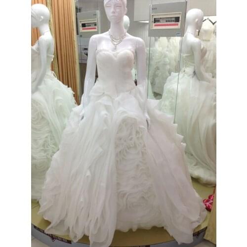 Casamento bride bridal gown bandage dress vestido de noiva renda 2020 new fashionable sweetheart wedding Dress free shipping