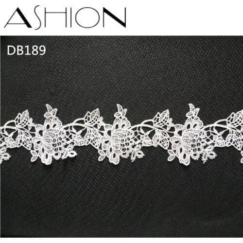 10 yards 60MM white Embroidered net Lace Fabric DIY skirt hem Dance costumes Garment Accessories lace trim Sewing Craft LP-DB189