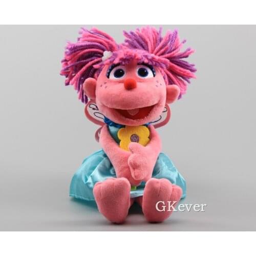 30 CM Anime Sesame Street Abby Cadabby Plush Toys Doll Cartoon Anime Fairy Angel Baby Education Dolls Children Birthday Gift