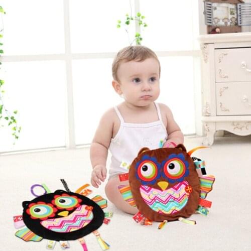 Baby Rattles Infant Crib Bed Stroller Car Hanging Toy Soft Animal Shaped Comfort Toys Hanging Rattle Toys For Baby