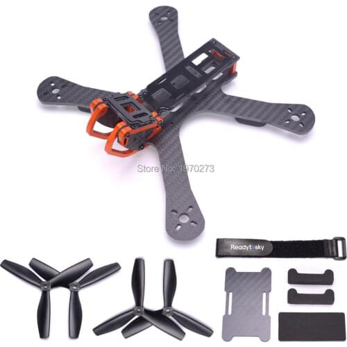 Chameleon FPV Frame 220 220mm 5" FPV Quadcopter Frame FPV Racing Drone Freestyle + 5045 Propeller For QAV-X QAV-R 220