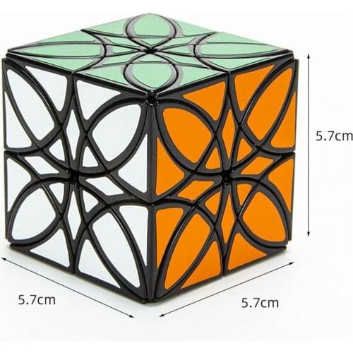 Corner Speed Cube Fast Smooth Turning Collection Puzzle Cubes Brain Teaser Toys Gift for Kids & Adults