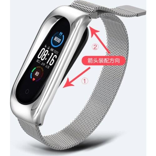 Magnetic Strap For Xiaomi Band 5 and 4 and 3 Replaceable Wrist For Xiomi Xaiomi Xiami Xaomi Mi Xaiomy Bracelet Wristband