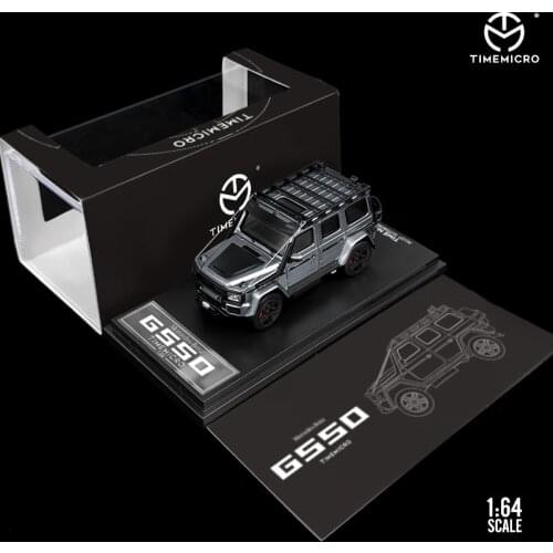 TimeMicro 1:64 G550 SUV 4x4 Gary/RAW Diecast Model Car