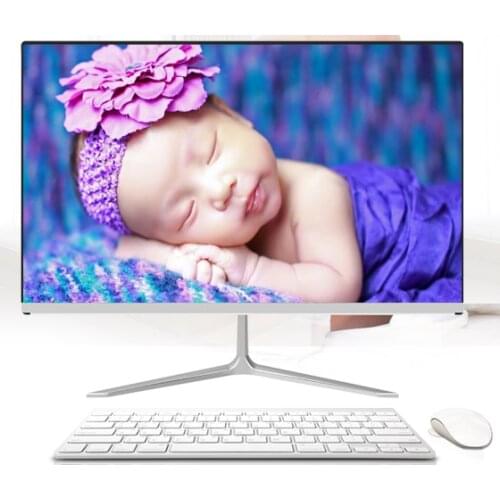 Cheap All In One PC Curved Screen 21.5 23.8 24 27 32 zoll monoblock Office Desktop Computer i7