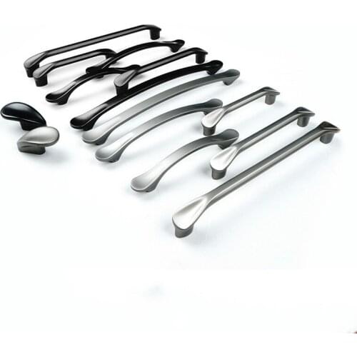 New Rosemary Gold Zinc Alloy Furniture Handles Kitchen Cabinet Door Handles Wardrobe Drawer Knobs Home Decoration Hardware