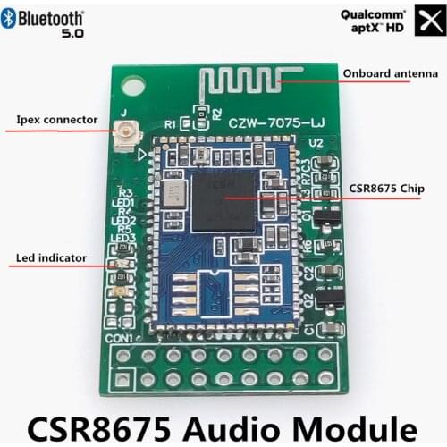 Aptx Hd Csr8675 I2S Bluetooth 5.0 Module Board For Upgrade Weiliang Audio Es9038 Ak4497 Dac Amplifier