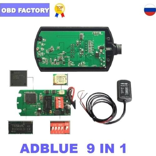 Full Chip Adblue 9 in 1 Adblue Emulation Adblue 8 in 1 Universal Adblue Emulato For Many Types Trucks